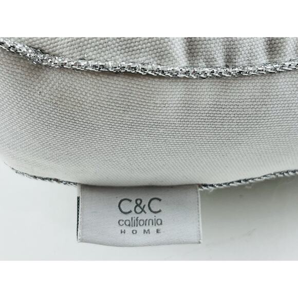 Accent Throw Pillow Beaded Flamingo Tropical Home Decor 19" Pink Monstera Leaf - Picture 10 of 15